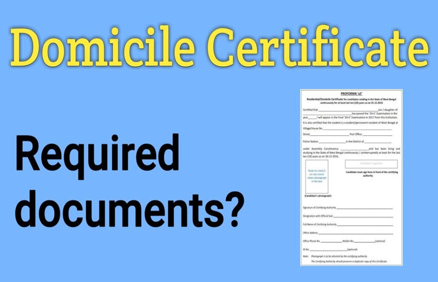 Domicile-Certificate